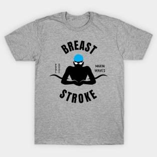 Boys Breaststroke Pool Dude Swimming Gift T-Shirt